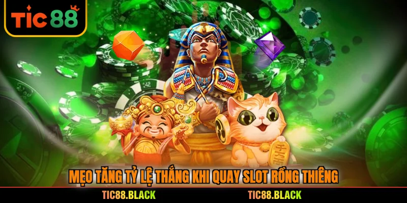 Mẹo tăng tỷ lệ thắng khi quay slot rồng thiêng